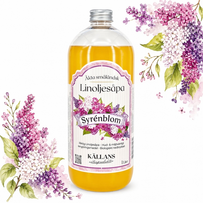Linoljesåpa Syrénblom 1 liter