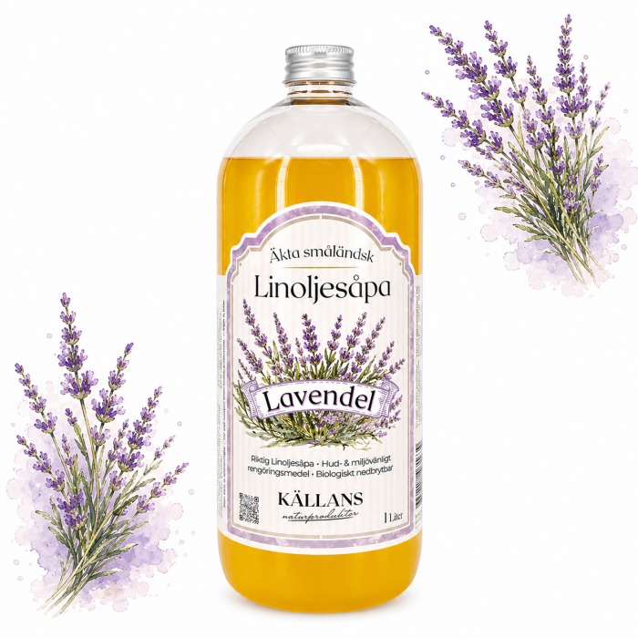 Linoljesåpa Lavendel 1 liter