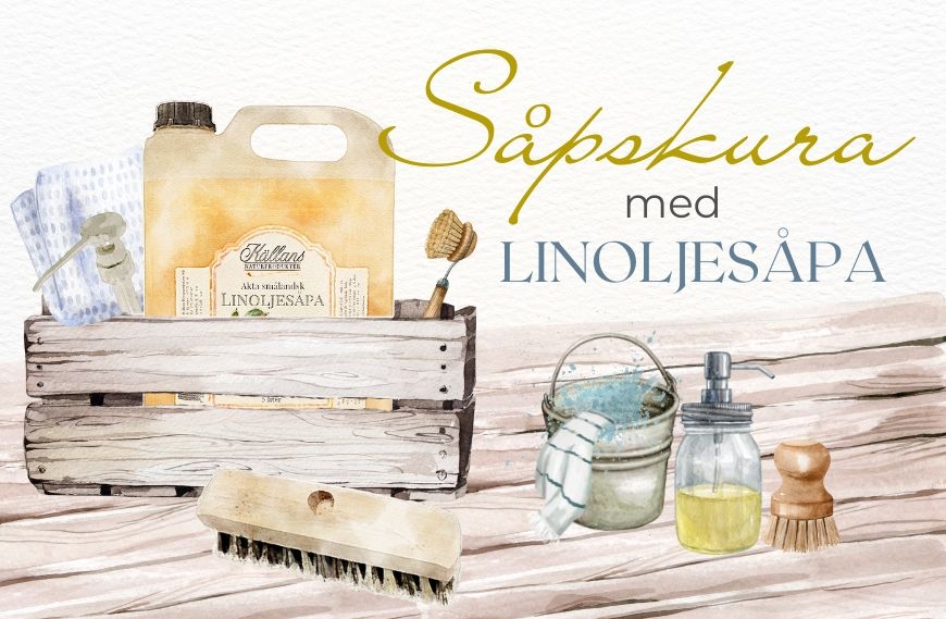 Såpskura med Källans Linoljesåpa