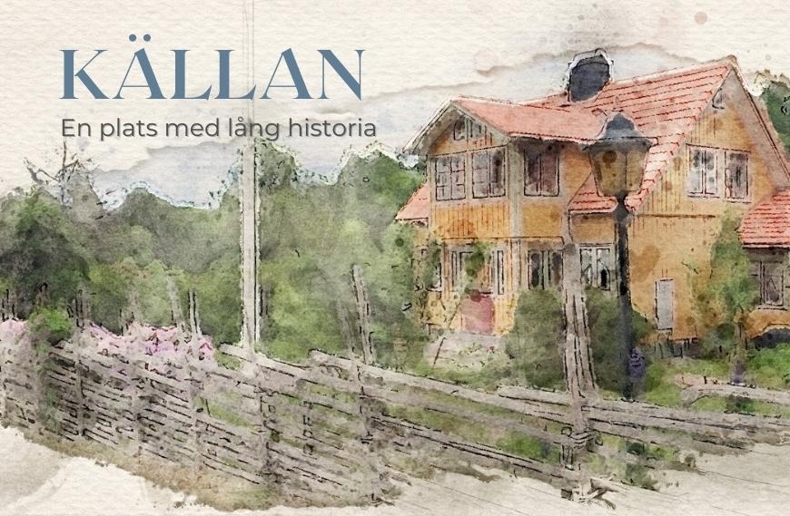 Gården Källan med omgivningar